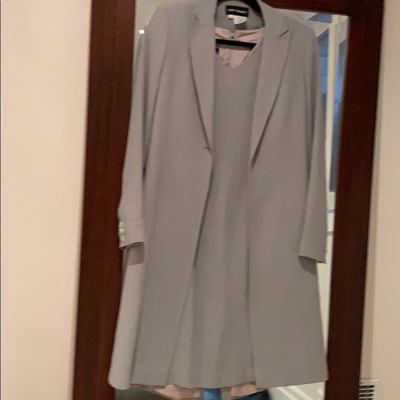 Franco Mirabelli Long dress and matching coat - Picture 1 of 10